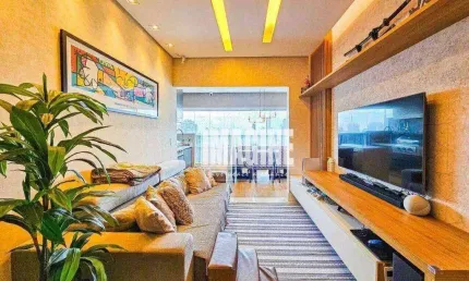 Apartamento no Tatuapé com 3 Dormitórios sendo 2 Suítes, Varanda Gourmet, 3 Vagas, 105 m²