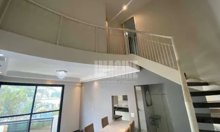 Apartamento duplex no tatuapé com 2 dormitórios sendo 1 suíte, 2 vagas, 74m²