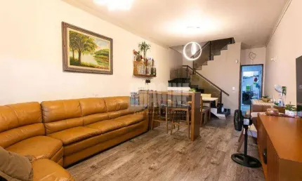 Sobrado no tatuapé com 3 dormitórios sendo 3 suítes, espaço gourmet, 3 vagas, 160 m²