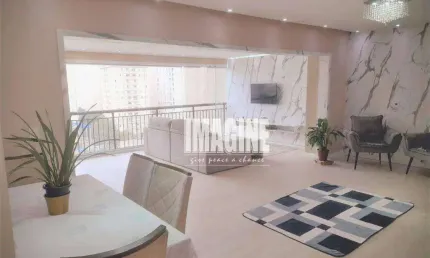 Apto no tatuapé com 3 dorms sendo 2 suítes, 2 vagas, varanda gourmet, 135m²
