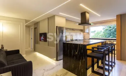 Apartamento com 3 quartos à venda na olympio trombini, 345, santa felicidade, curitiba por r$ 930.000