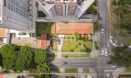 Terreno à venda na Rua Padre Anchieta, 664, Mercês, Curitiba por R$ 3.300.000