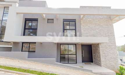 Casa em condomínio fechado com 3 quartos à venda na Rua Irma Schreiner Maran, 475, Santa Cândida, Curitiba por R$ 1.295.000