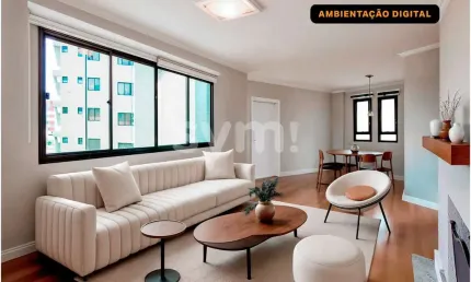 Apartamento com 4 quartos à venda na alameda prudente de moraes, 488, mercês, curitiba por r$ 1.280.000