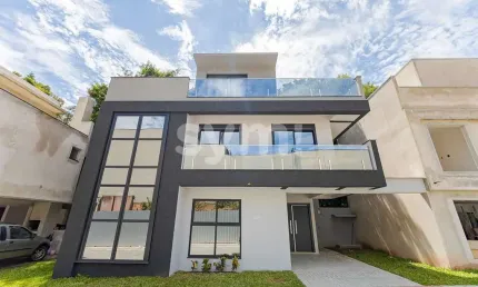 Casa em condomínio fechado com 3 quartos à venda na Avenida Cândido Hartmann, 5118, Santa Felicidade, Curitiba por R$ 1.746.000