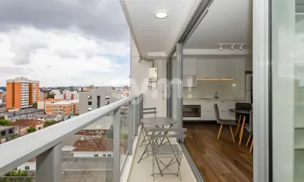 Apartamento com 1 quarto para alugar na rua ubaldino do amaral, 755, alto da rua xv, curitiba por r$ 2.800