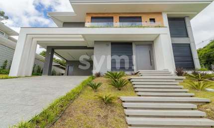 Casa em condomínio fechado com 4 quartos à venda na Rua João Volpe, 1591, Santa Felicidade, Curitiba por R$ 3.690.000