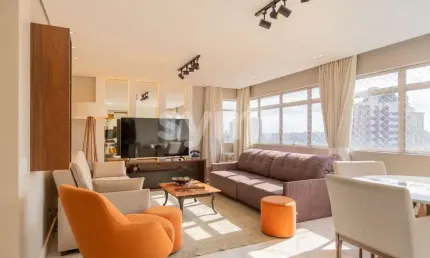 Apartamento com 3 quartos à venda na avenida sete de setembro, 4349, batel, curitiba por r$ 1.400.000
