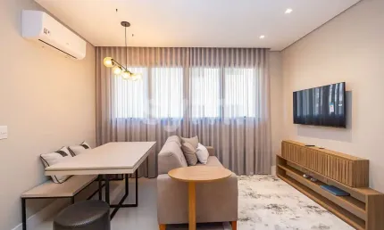 Apartamento com 1 quarto para alugar na Rua Presidente Carlos Cavalcanti, 1117, São Francisco, Curitiba por R$ 4.000