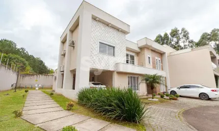 Casa em condomínio fechado com 4 quartos à venda na rua íris antônio campos, 369, campo comprido, curitiba por r$ 1.890.000