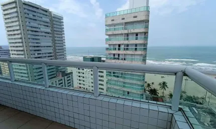 Apartamento com 3 quartos à venda na Rua Pedro Álvarez Cabral, 445, Aviação, Praia Grande