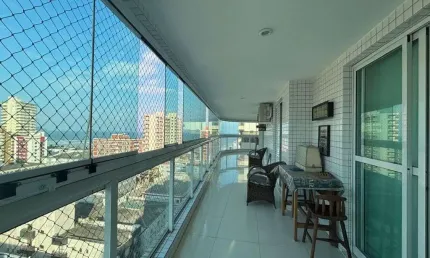 Apartamento com 3 dormitórios à venda, 162 m² por r$ 860.000,00 - tupi - praia grande/sp