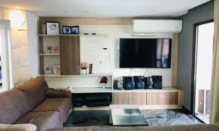 Apartamento com 4 dormitórios à venda, 134 m² por r$ 720.000,00 - aviação - praia grande/sp