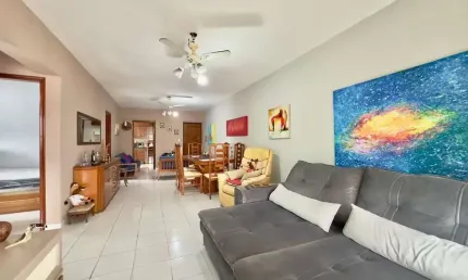 Apartamento com 3 dormitórios à venda, 130 m² por R$ 750.000,00 - Tupi - Praia Grande/SP
