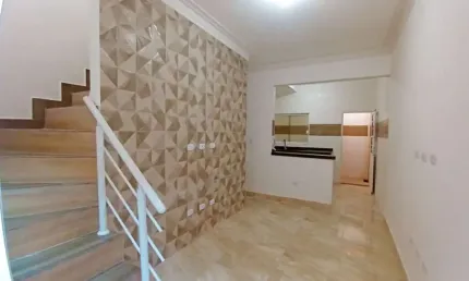 Casa em condomínio fechado com 2 quartos à venda na Rua Nicarágua, 580, Guilhermina, Praia Grande