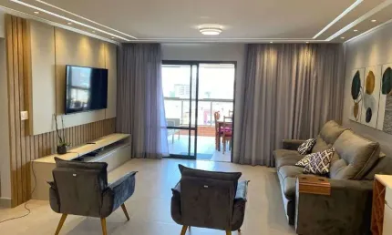 Apartamento à venda, 145 m² por r$ 1.650.000,00 - vila guilhermina - praia grande/sp