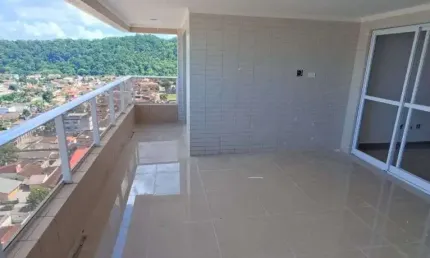 Apartamento com 3 dormitórios à venda, 126 m² por r$ 1.100.000,00 - canto do forte - praia grande/sp