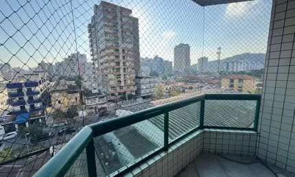 Apartamento com 3 dormitórios para alugar no Canto do Forte - Praia Grande/SP