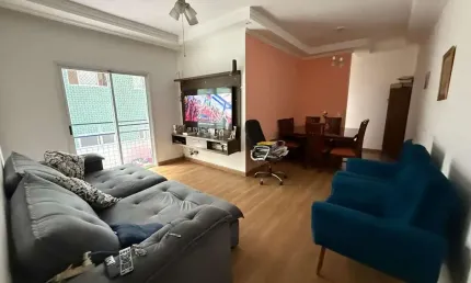 Apartamento com 2 dormitórios à venda, 84 m² - canto do forte - praia grande/sp