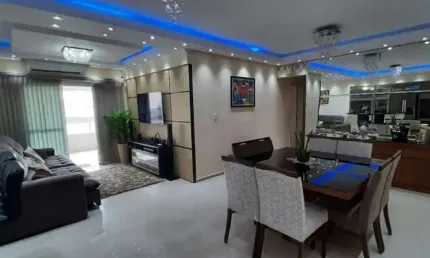 Apartamento à venda, 151 m² por R$ 1.000.000,00 - Tupi - Praia Grande/SP