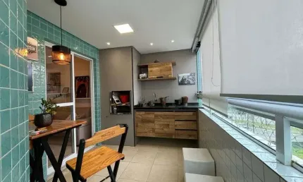 Apartamento com 3 quartos à venda na Avenida Marechal Hermes, 639, Canto do Forte, Praia Grande