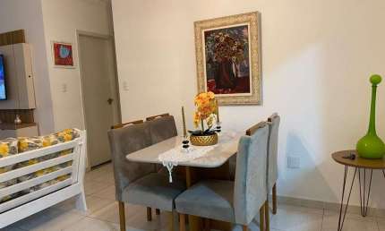 Apartamento com 2 dormitórios à venda, 87 m² por R$ 465.000,00 - Vila Assunção - Praia Grande/SP