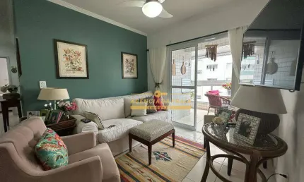 Apartamento com 2 dormitórios à venda, 100 m² por r$ 600.000,00 - tupi - praia grande/sp