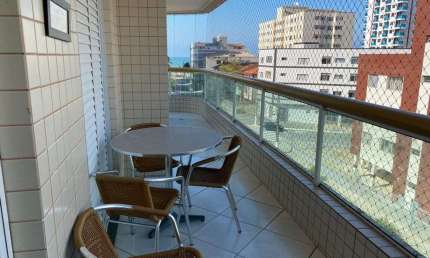 Apartamento com 2 quartos para alugar na Rua Martins Fontes, 234, Vila Assunção, Praia Grande