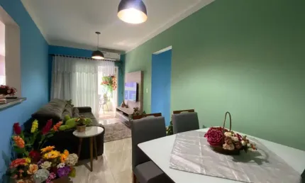 Apartamento com 2 dormitórios à venda, 75 m² por r$ 510.000,00 - canto do forte - praia grande/sp