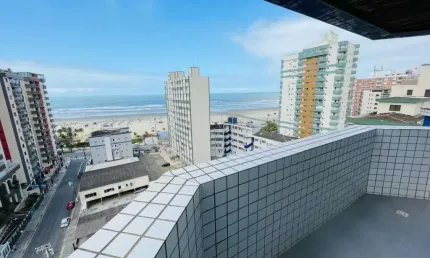 Cobertura à venda, 145 m² por R$ 1.100.000,00 - Vila Guilhermina - Praia Grande/SP
