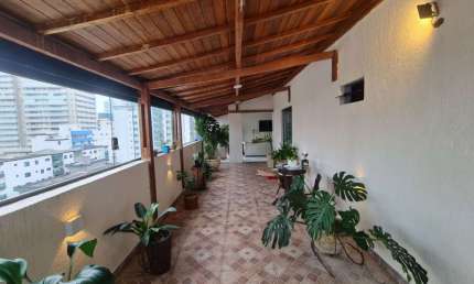 Cobertura com 4 dormitórios à venda, 219 m² por R$ 1.200.000,00 - Aviação - Praia Grande/SP