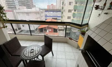 Apartamento com 3 dormitórios à venda, 120 m² por R$ 620.000,00 - Tupi - Praia Grande/SP
