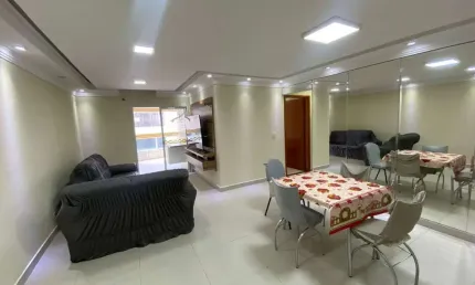 Apartamento com 3 dormitórios, 133 m² - venda por R$ 699.999,00 ou aluguel por R$ 6.000,02/mês - Aviação - Praia Grande/SP