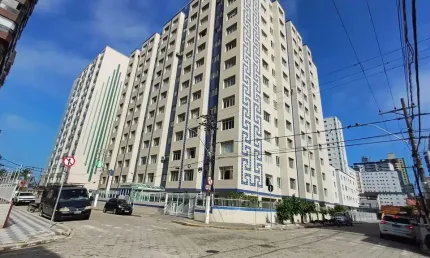 Apartamento com 1 dormitório à venda, 38 m² - Vila Guilhermina - Praia Grande/SP