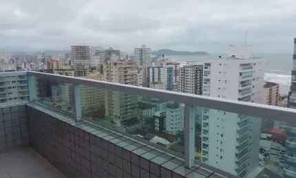 Cobertura com 4 dormitórios à venda, 200 m² por R$ 1.950.000,00 - Vila Assunção - Praia Grande/SP