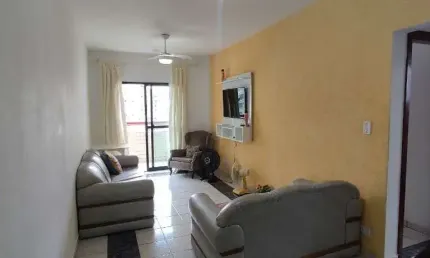 Apartamento de 2 quartos, 1 suíte na aviação em praia grande