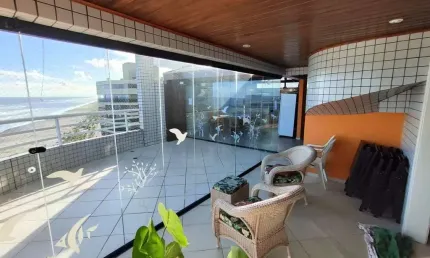 Cobertura com 4 dormitórios à venda, 230 m² por R$ 1.550.000,00 - Balneário Flórida - Praia Grande/SP