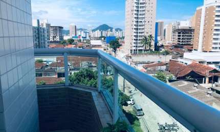 Apartamento com 1 quarto à venda na Rua João Ramalho, 280, Aviação, Praia Grande