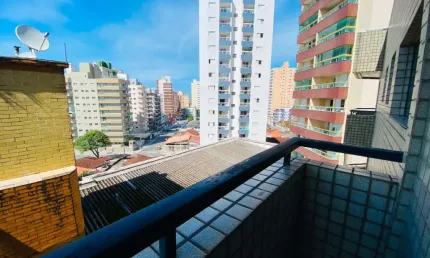 Apartamento com 1 quarto à venda na Rua Timbiras, 251, Tupi, Praia Grande