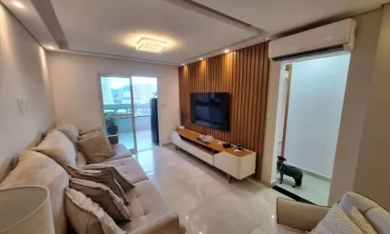 Apartamento com 3 quartos à venda na Avenida Marechal Hermes, 652, Canto do Forte, Praia Grande
