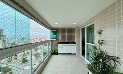 Apartamento com 2 quartos à venda na Avenida Nossa Senhora de Fátima, 444, Vilamar, Praia Grande