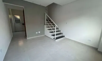 Casa em condomínio fechado com 2 quartos à venda na Rua Waldemar Crevatin, 128, Vila Antártica, Praia Grande