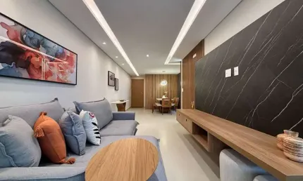 Apartamento à venda, 79 m² por R$ 715.410,00 - Boqueirão - Praia Grande/SP