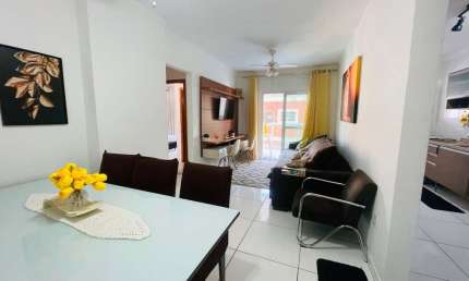 Apartamento com 2 dormitórios para alugar, 88 m² - Tupi - Praia Grande/SP