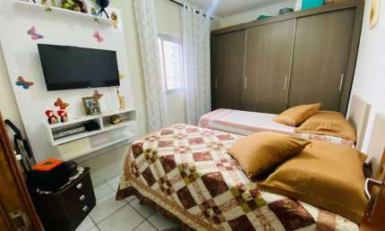 Apartamento com 2 dormitórios à venda, 126 m² por R$ 424.000,00 - Caiçara - Praia Grande/SP