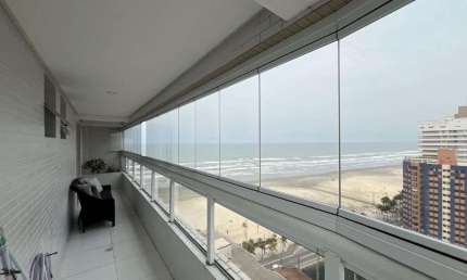 Apartamento com 2 dormitórios à venda, 102 m² por R$ 800.000,00 - Aviação - Praia Grande/SP