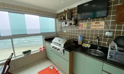 Apartamento à venda, 132 m² por r$ 1.490.000,00 - mirim - praia grande/sp