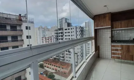 Apartamento com 2 dormitórios à venda, 94 m² por r$ 540.000,00 - tupi - praia grande/sp