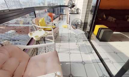 Apartamento à venda, 142 m² por R$ 1.050.000,00 - Canto do Forte - Praia Grande/SP