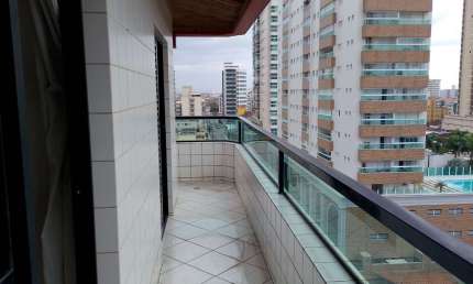 Apartamento com 2 dormitórios à venda, 75 m² por R$ 385.000,00 - Caiçara - Praia Grande/SP
